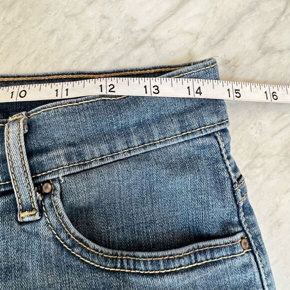Levi’s 512 perfect slimming cropped jeans size 12 stretch - Picture 6 of 8